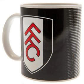 Fulham FC Half Tone Mug Black/White (One Size)