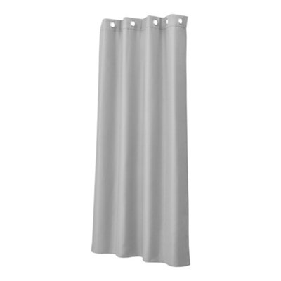 Full Blackout Gazebo Curtains Thermal Eyelet Waterproof Blackout Curtains 132 x 244cm Grey 1 Panel