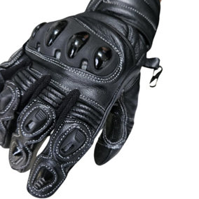 Full Finger Motorcycle Gloves - Lightweight Workwear
