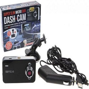 Full HD 1080P Dash Cam Dashboard Video Camera Compact Record Lcd Usb Charger