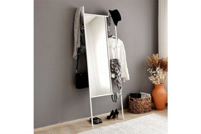 Full Length Mirror with Coat Hanger A900 DIY at B&Q