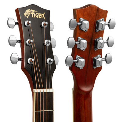 Full Size Beginners Acoustic Guitar Pack, Bag, Strap & Strings