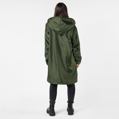 Full-Zip Sherpa Lined Water Resistant Oversized Hoodie Blanket