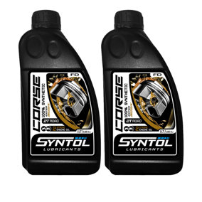 Fully Synthetic 2-Stroke 2T Motorcycle Engine Oil Ester Motocross 2x1L