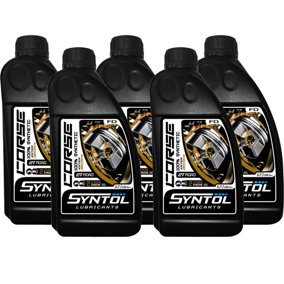 Fully Synthetic 2-Stroke 2T Motorcycle Engine Oil Ester Motocross 5x1L