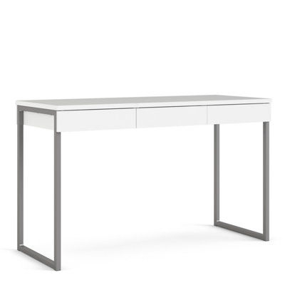 Function Plus Desk 3 drawers 125 cm