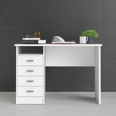 Function Plus Desk 4 drawer 110 cm DIY at B&Q