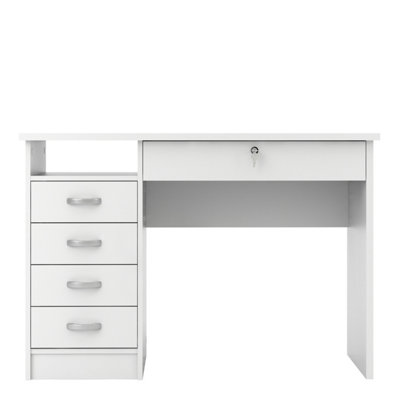 Tvilum walden desk with 5 outlet drawers