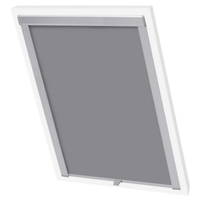 Functional Blackout Roller Blind Grey PK08
