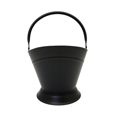 Fur Coal Bucket Metal Carry Handle and Support Handle Iron Black Matte Finish - 3