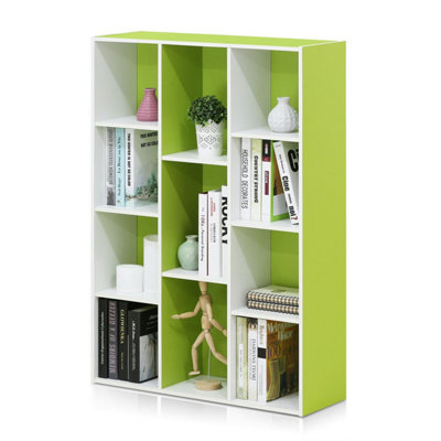 Furinno reversible clearance open shelf bookcase