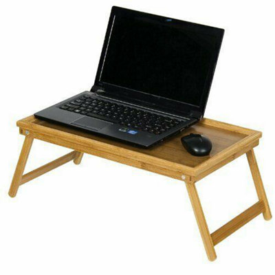 Furinno Bamboo Lapdesk Bed Tray, Natural Room Home Decorations