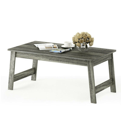 French oak deals grey end table