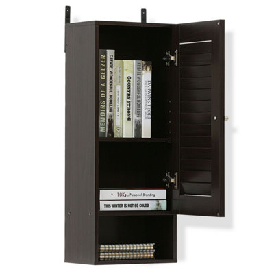 Furinno Indo Slim Wall Espresso DIY at B&Q