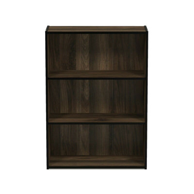 Libreria Espositiva Furinno Pasir A 3 Ripiani - Design Compatto, Bianco, 60x71.5x30 Cm | Ideale Per Piccoli Spazi