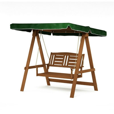 Furinno tioman hardwood hanging porch swing hotsell