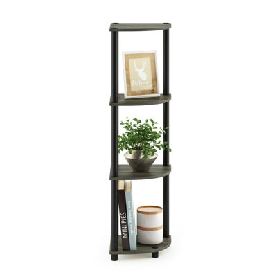 Furinno Turn-N-Tube 4-Tier Corner Display Rack Multipurpose Shelving ...