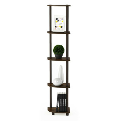 Furinno Turn-N-Tube 5 Tier Corner Display Rack Multipurpose Shelving ...