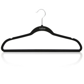 Furinno Velvet Suit Hanger Hanging hook, Pack of 50
