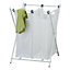 Furinno Wayar Foldable Laundry Sorter, Double