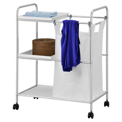 Furinno Wayar Laundry Sorter with Trays