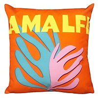 furn. Amalfi Printed UV & Water Resistant Outdoor Polyester Filled Cushion