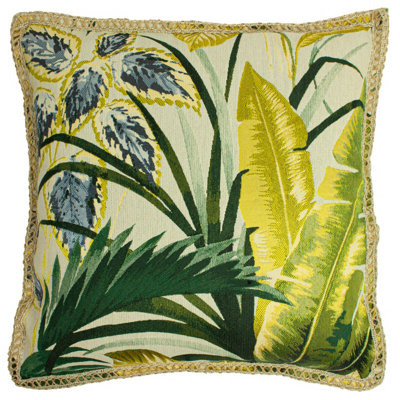 furn. Amazonia Botanical Jacquard Polyester Filled Cushion