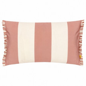 furn. Araya Striped Velvet Cushion Cover