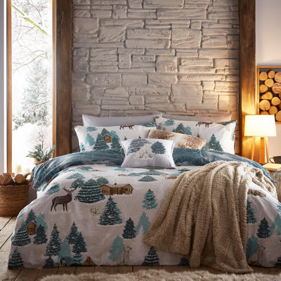 furn. Arcticus Animal Reversible Duvet Cover Set