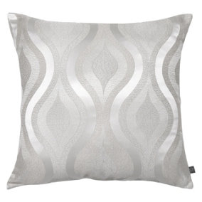furn. Art Deco Patterned Jacquard Large Polyester Filled Cushion