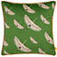furn. Avalon Birds Velvet Polyester Filled Cushion
