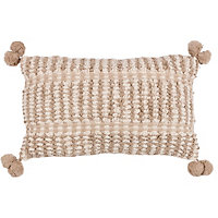 furn. Ayaan Woven Tufted Polyester Filled Cushion