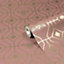 furn. Bee Deco Blush Pink Geometric Foil Wallpaper