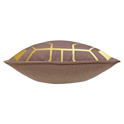 furn. Bee Deco Geometric Polyester Filled Cushion