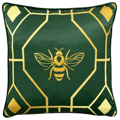 Art deco bee Peel and Stick Wallpaper or Non-pasted