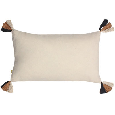 furn. Benji Jacquard 100% Cotton Feather Filled Cushion