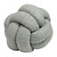 furn. Boucle Knotted Fleece Round Ready Filled Cushion