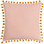 furn. Chamae Floral Tasselled 100% Cotton Polyester Filled Cushion