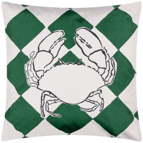 furn. Checkerboard Mythological Outdoor Cushion Cover