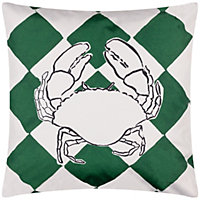 furn. Checkerboard UV & Water Resistant Outdoor Polyester Filled Cushion