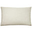 furn. Contra Soft Velvet Contrast Coloured Reverse Polyester Filled Cushion