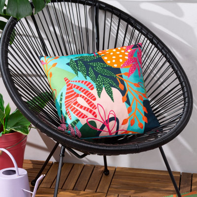 furn. Coralina Abstract Outdoor Cushion Cover