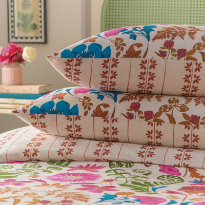furn. Curious Lotus Exotic Floral Duvet Set