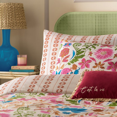 furn. Curious Lotus Exotic Floral Duvet Set