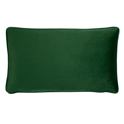 furn. Deck The Halls Embroidered Velvet Feather Filled Cushion