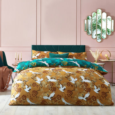 furn. Demoiselle Floral Reversible Duvet Cover Set