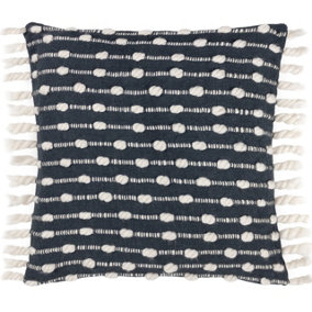 furn. Dhadit Woven Stripe Feather Filled Cushion