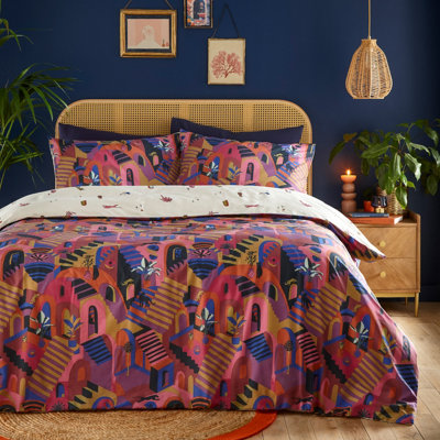 furn. Eivissa Abstract Duvet Cover Set
