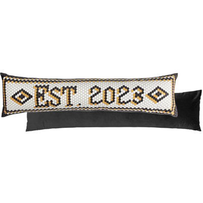 furn. Established 2023 Mosaic Message Velvet Draught Excluder