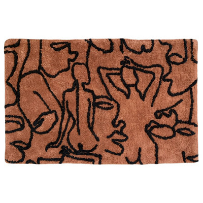 furn. Everybody Abstract Tufted Cotton Anti-Slip Bath Mat Price Comparisons | Compare The Build